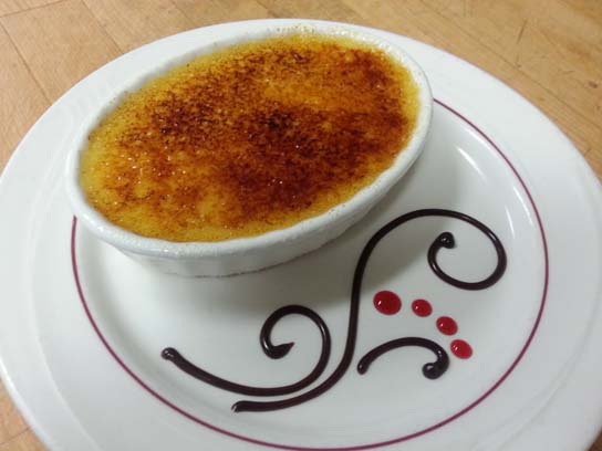 Creme Brule at Isabella's