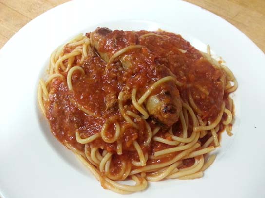 Spaghetti Bolognese at Isabella's