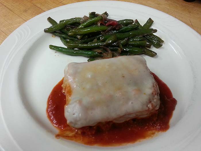 Vegetarian Lasagna at Isabella's